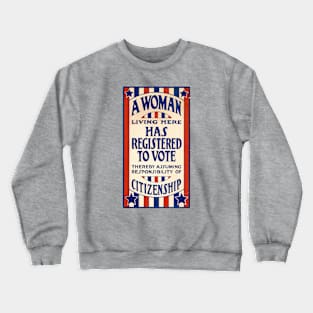 Women's Right to Vote Crewneck Sweatshirt